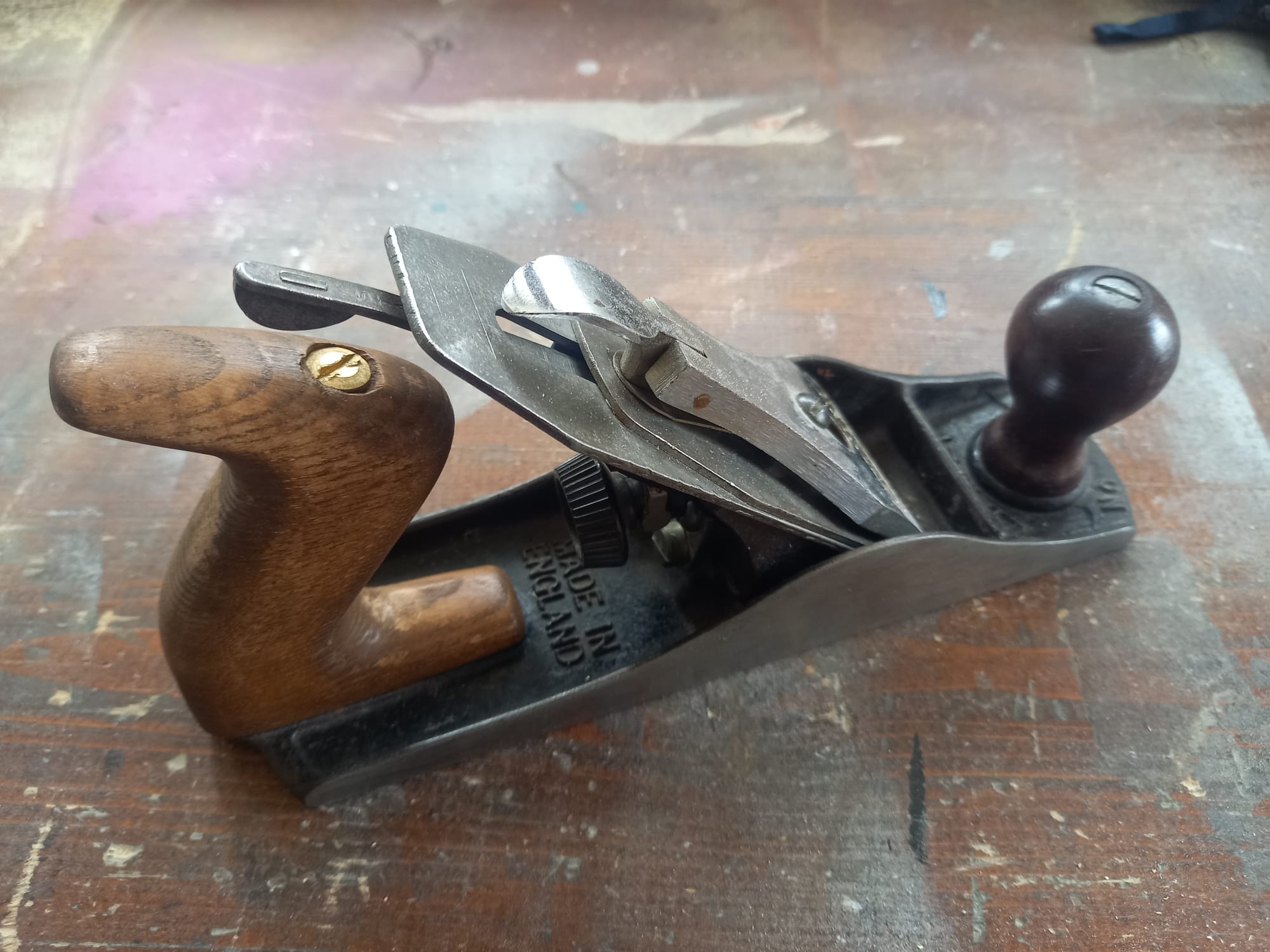 Restauration rabot Stanley Bailey N#4